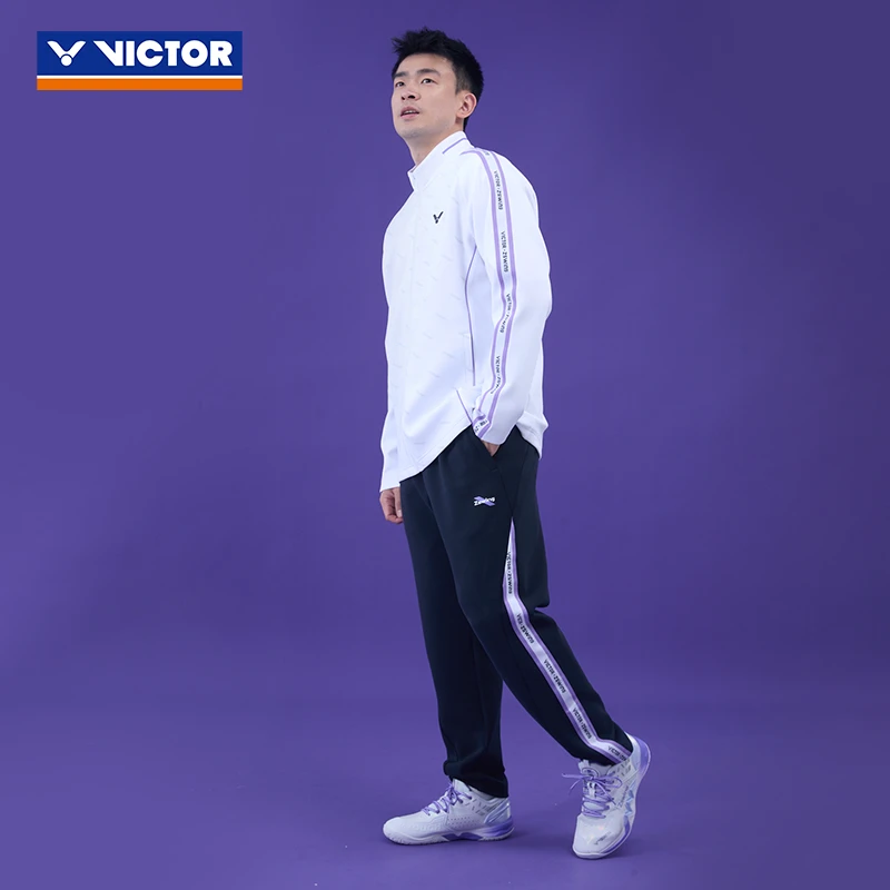 VICTOR/威克多羽毛球服2025郑思维系列商品针织束口长裤P-506ZSW