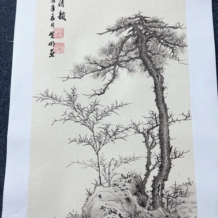 国画纯手作品欣赏图