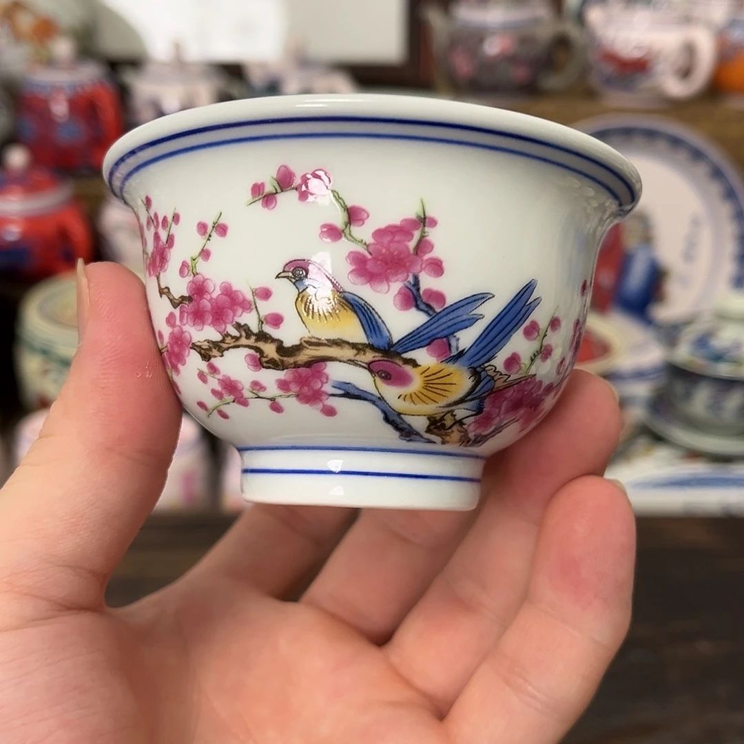 摆件/////景德镇陶瓷杯子。