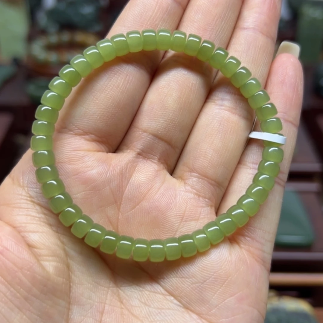 【闪购商品】手串未镶嵌岫岩老玉（透闪石质玉）
