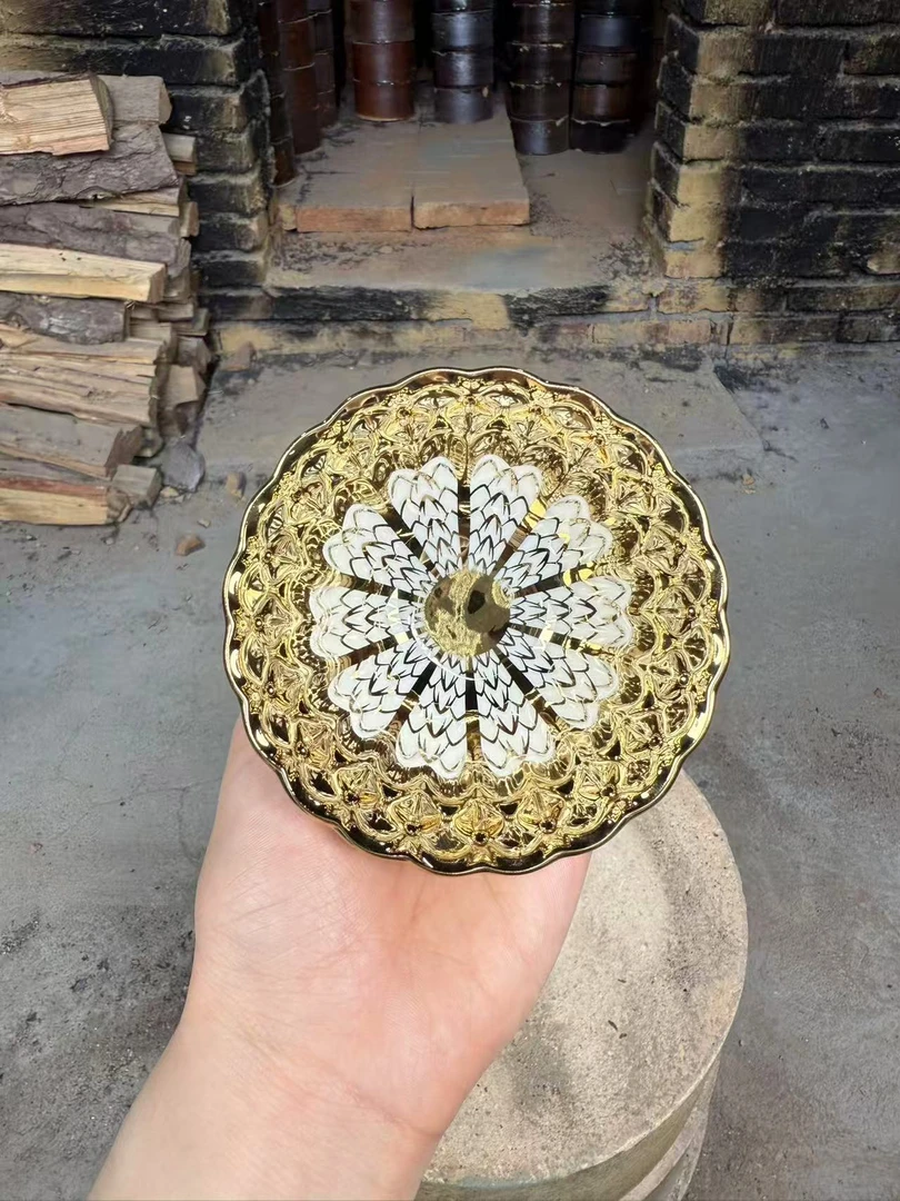 茶杯茶器金 金龙鳞