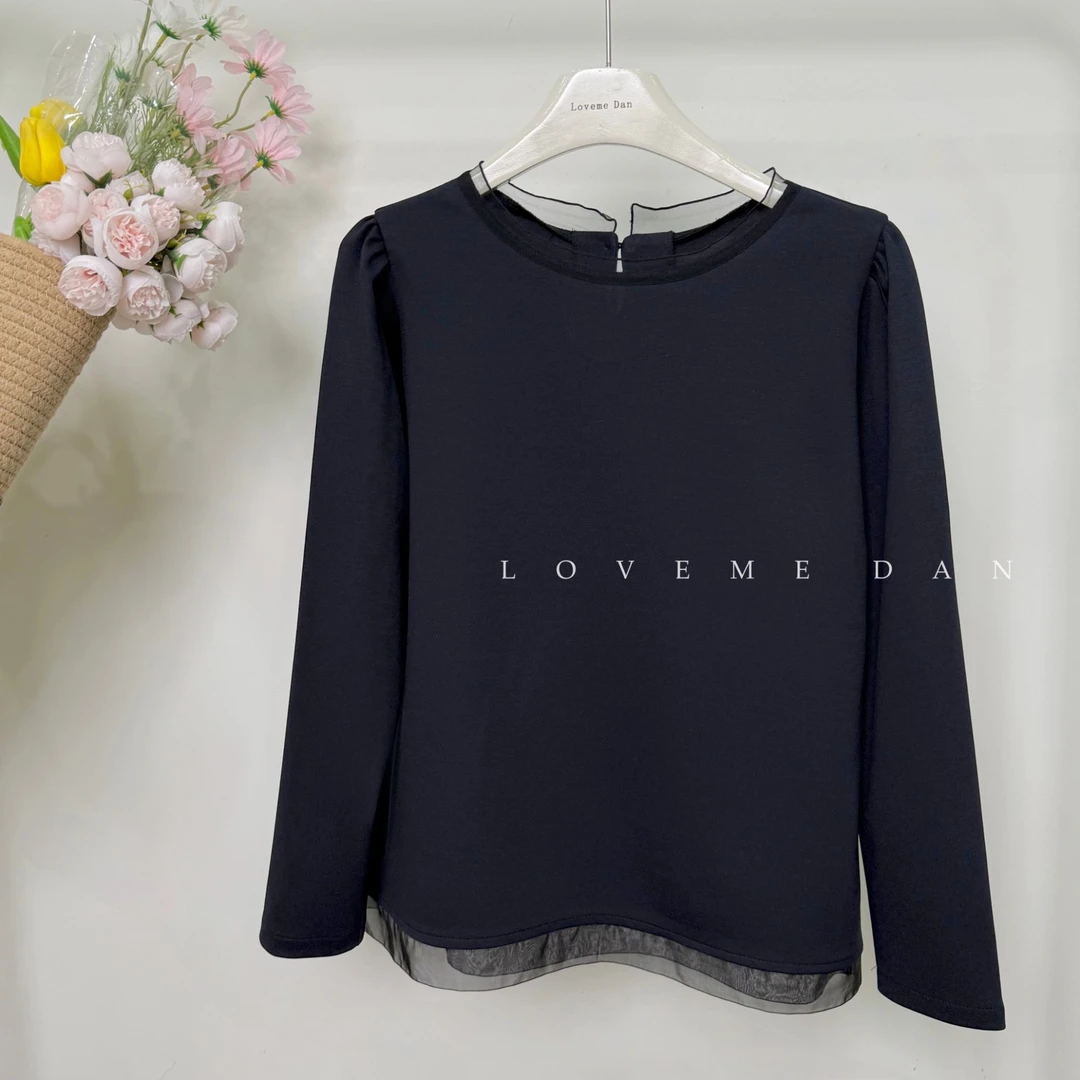 【S3984】LOVEME DAN-爱尚我女装-秋款蕾丝衫