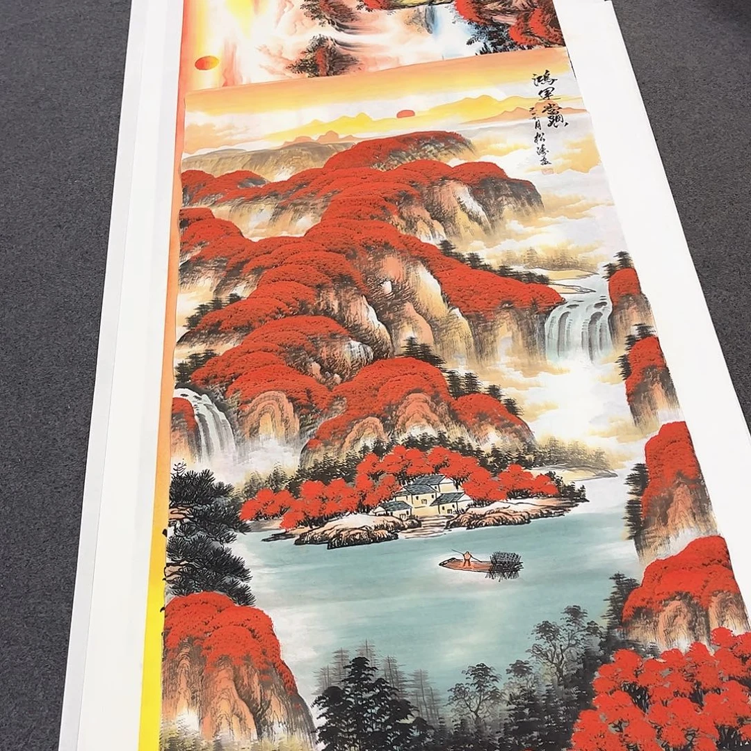 国画H精品国画作品