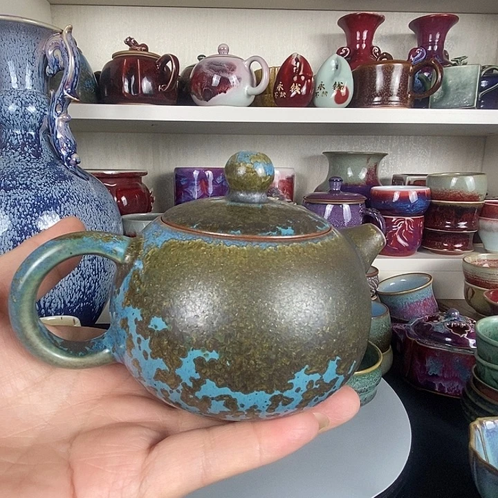 茶盏中国神后钧瓷茶具处理