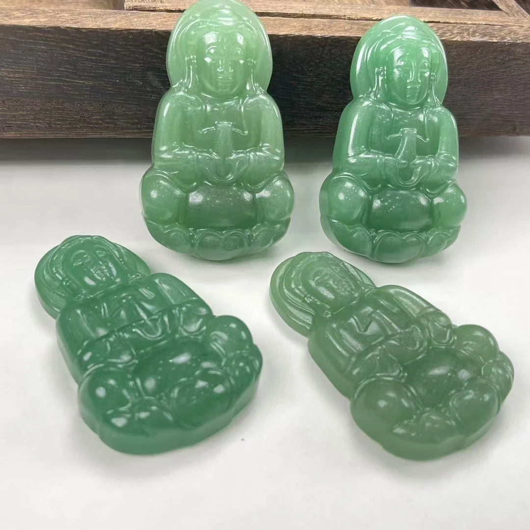 东陵玉观音吊坠（拍一发一多样性发货）