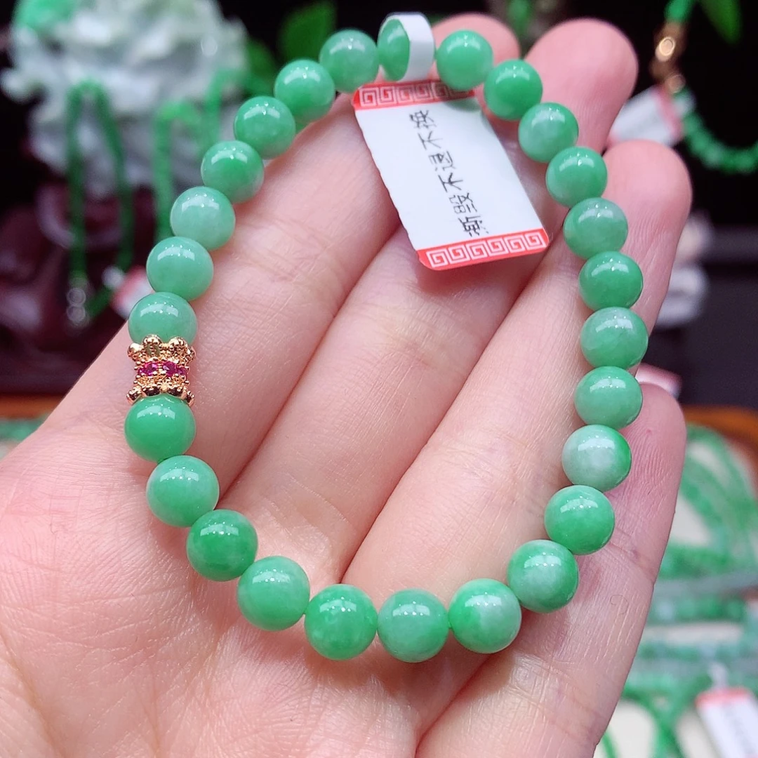 翡翠未镶嵌手链翡翠