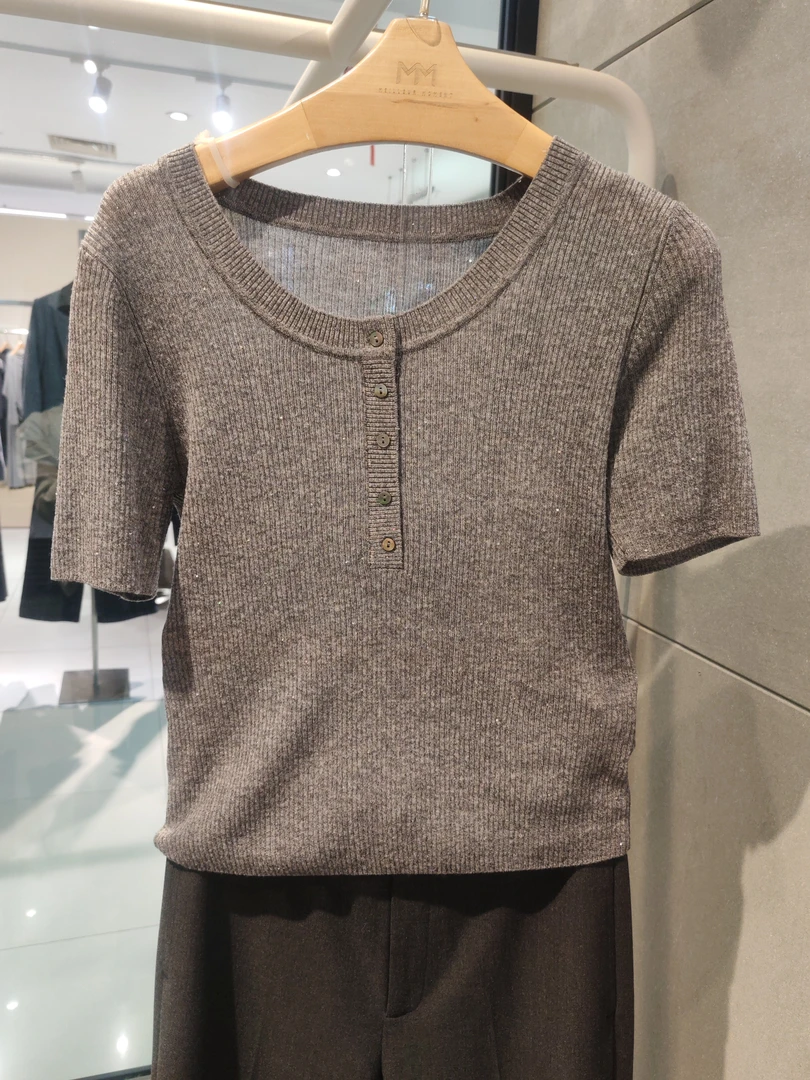 麦檬2025针织套头衫