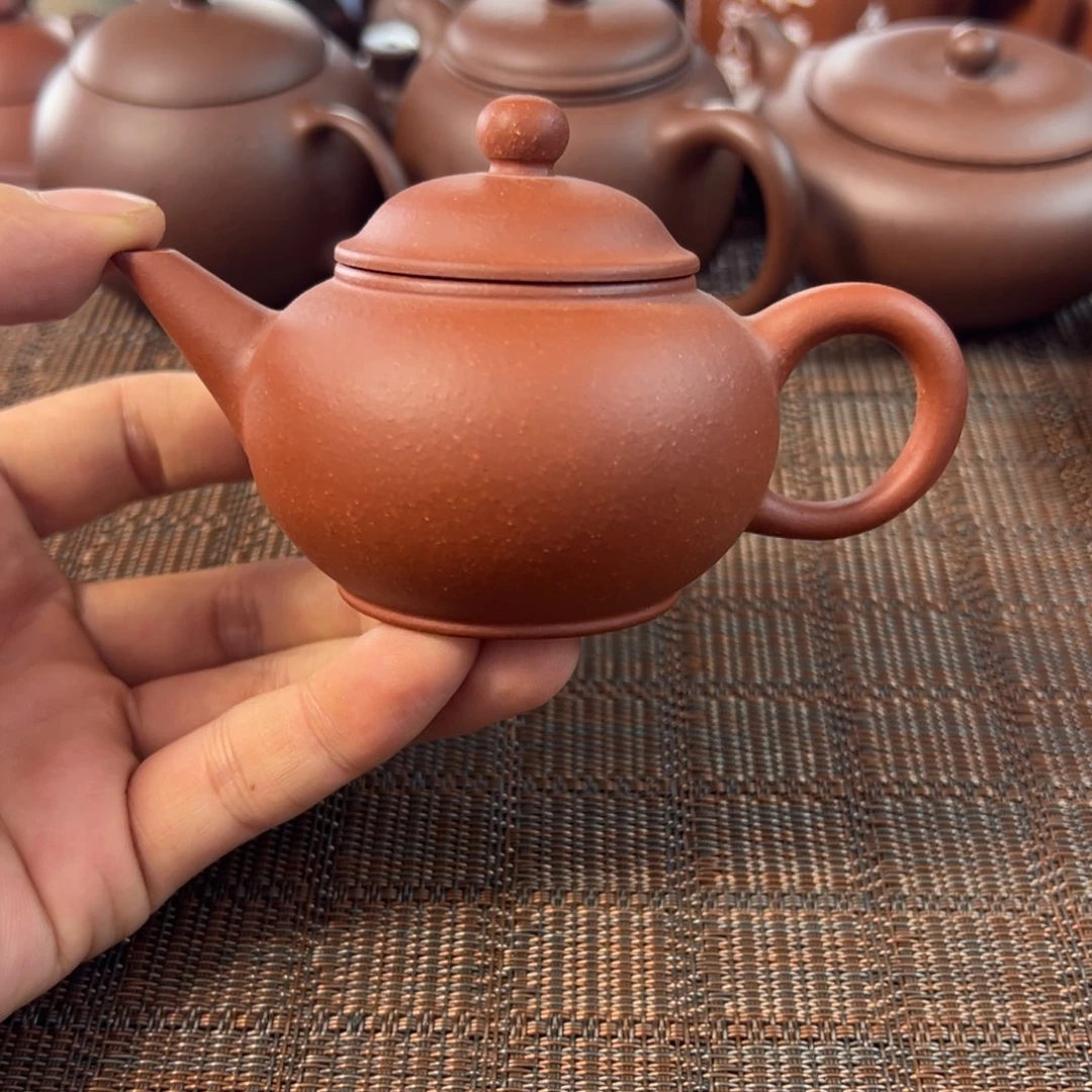 紫砂茶壶宜兴原矿紫砂壶110毫升容量
