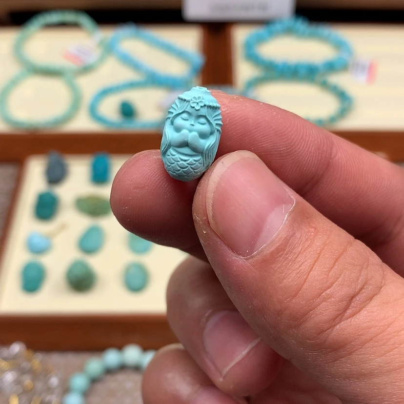 【闪购商品】绿松石未镶嵌颈饰6