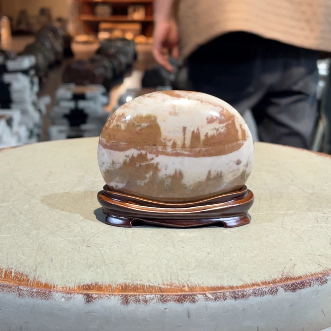 彩石三峡清江画面石