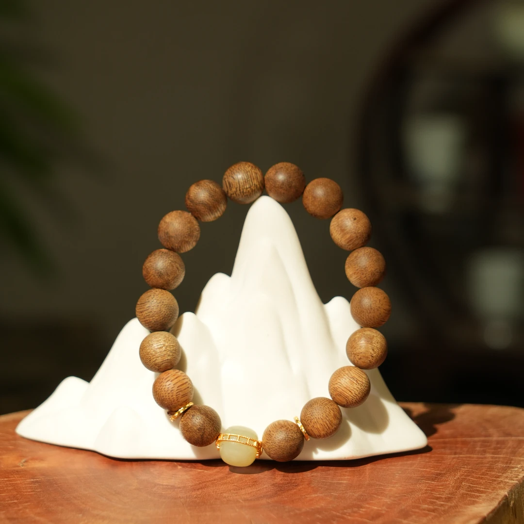 加里曼丹沉香黑油软丝diy手链 1.06 10.44g 250621114 A