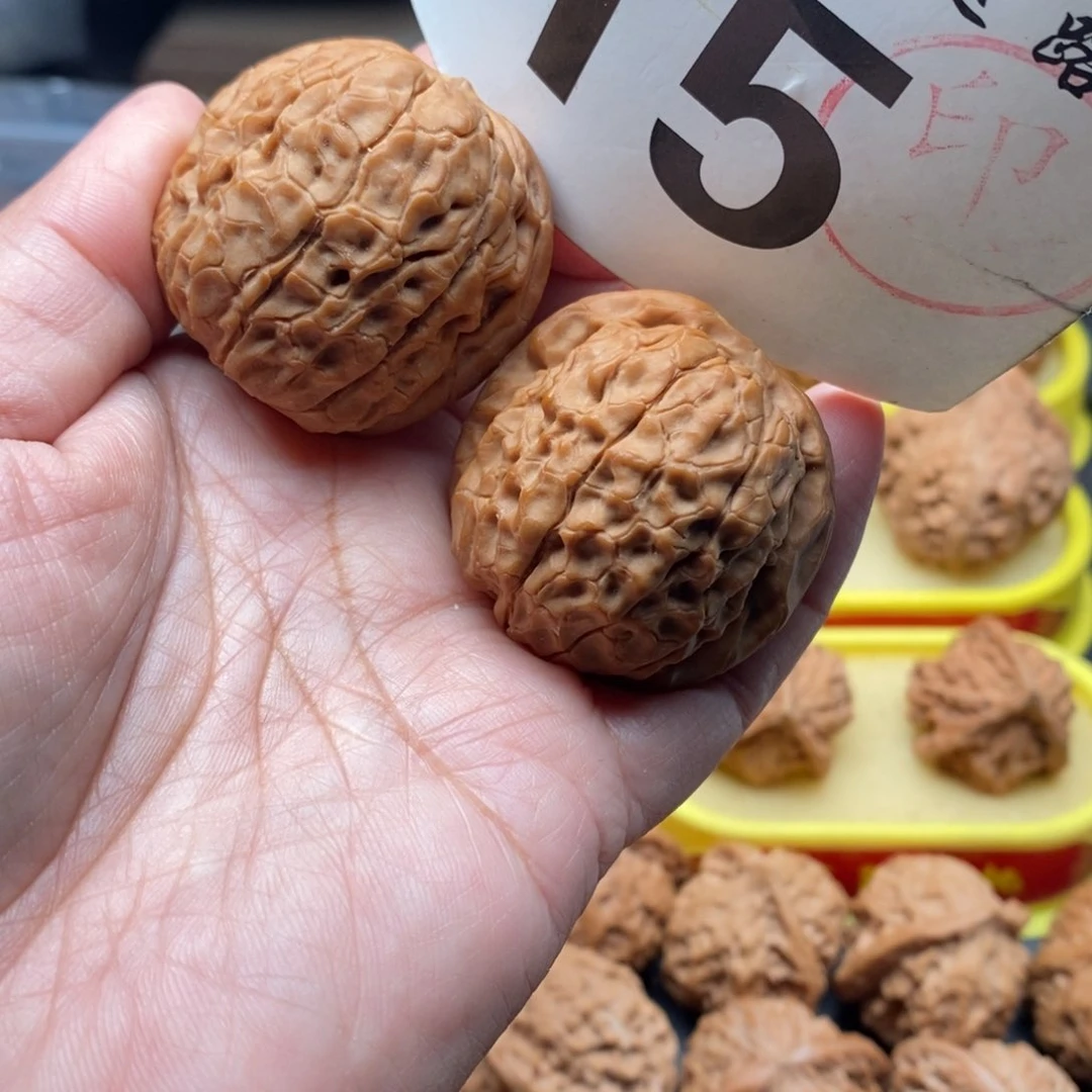 把件文玩核桃39甲骨文