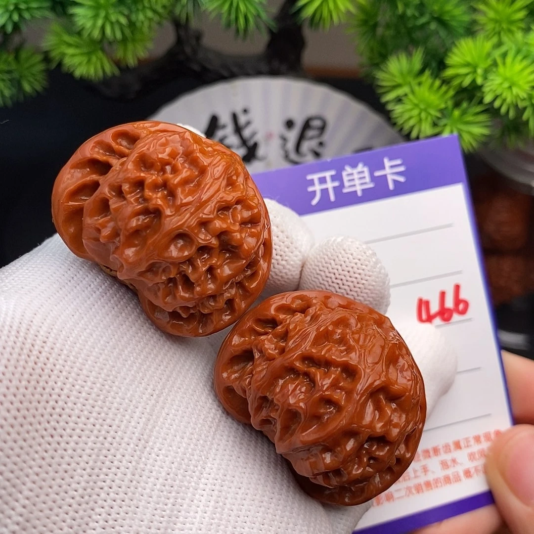 文玩核桃把件41宫灯466