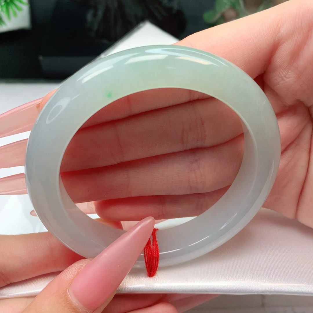 未镶嵌手镯翡翠正圈56