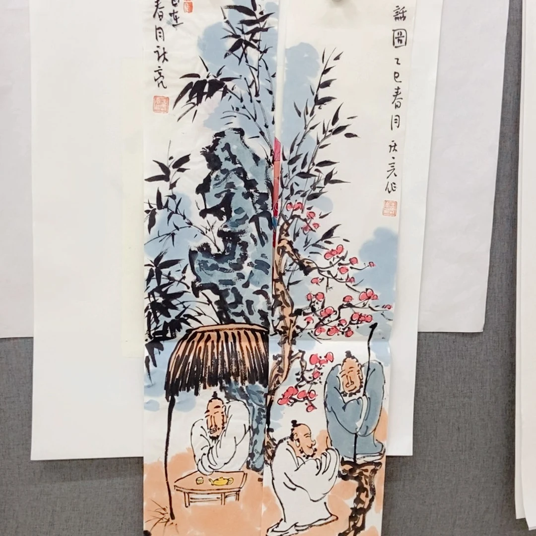 国画手寫手繪作品200