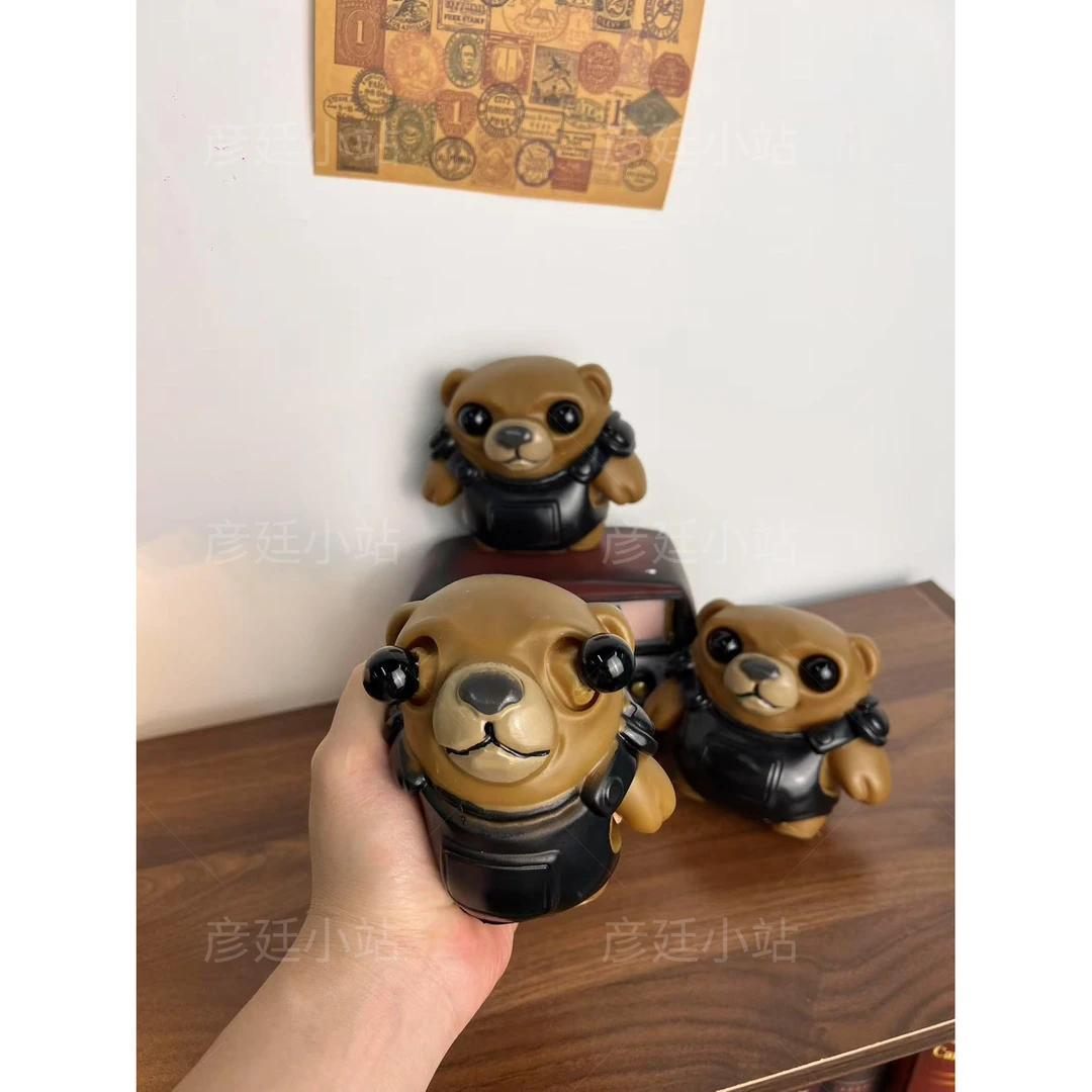 瓦学弟专属无畏契约战术熊捏捏乐搞笑棋盘吐刀乐瓦学弟解压捏捏乐