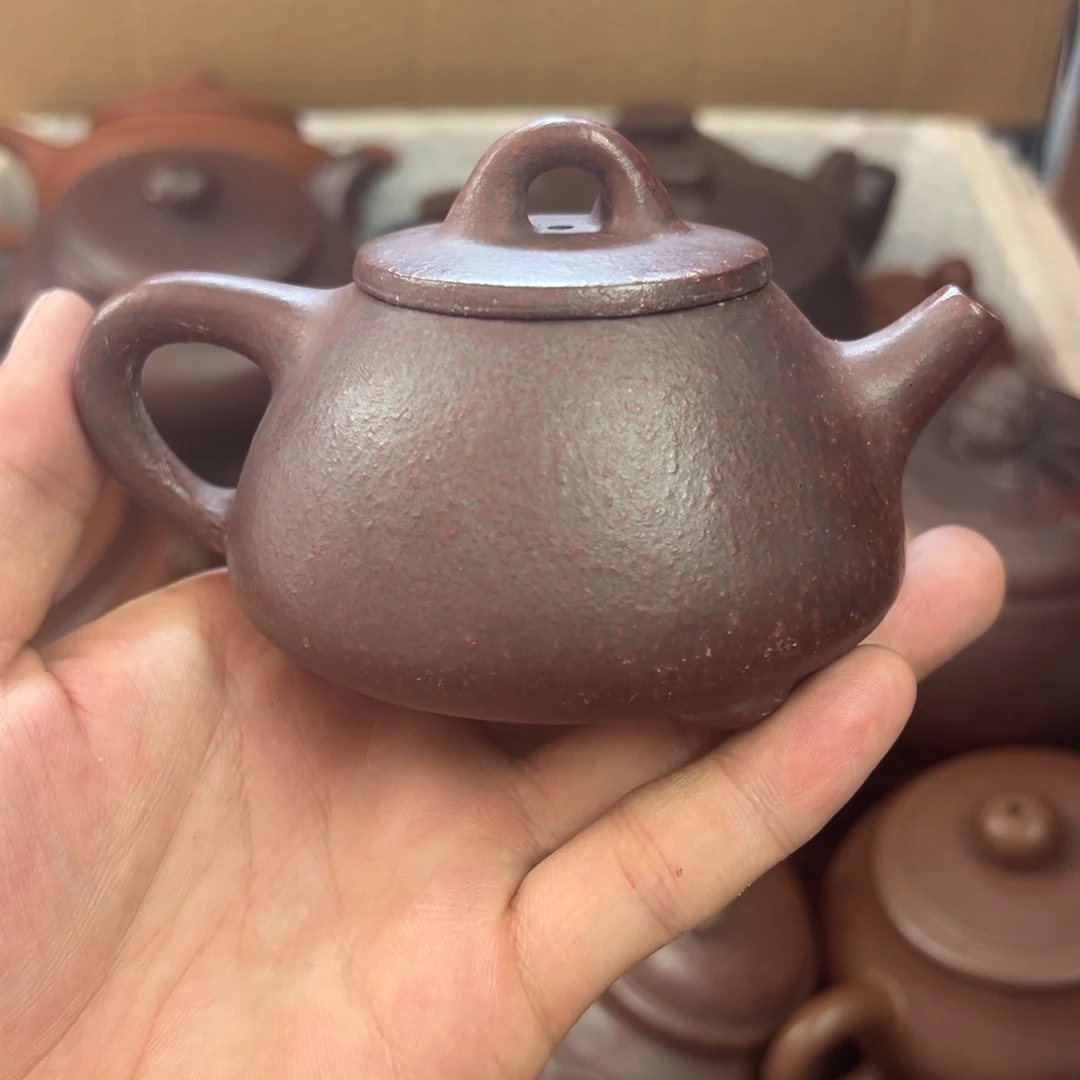 茶壶紫砂宜兴原矿紫砂壶150毫升容量