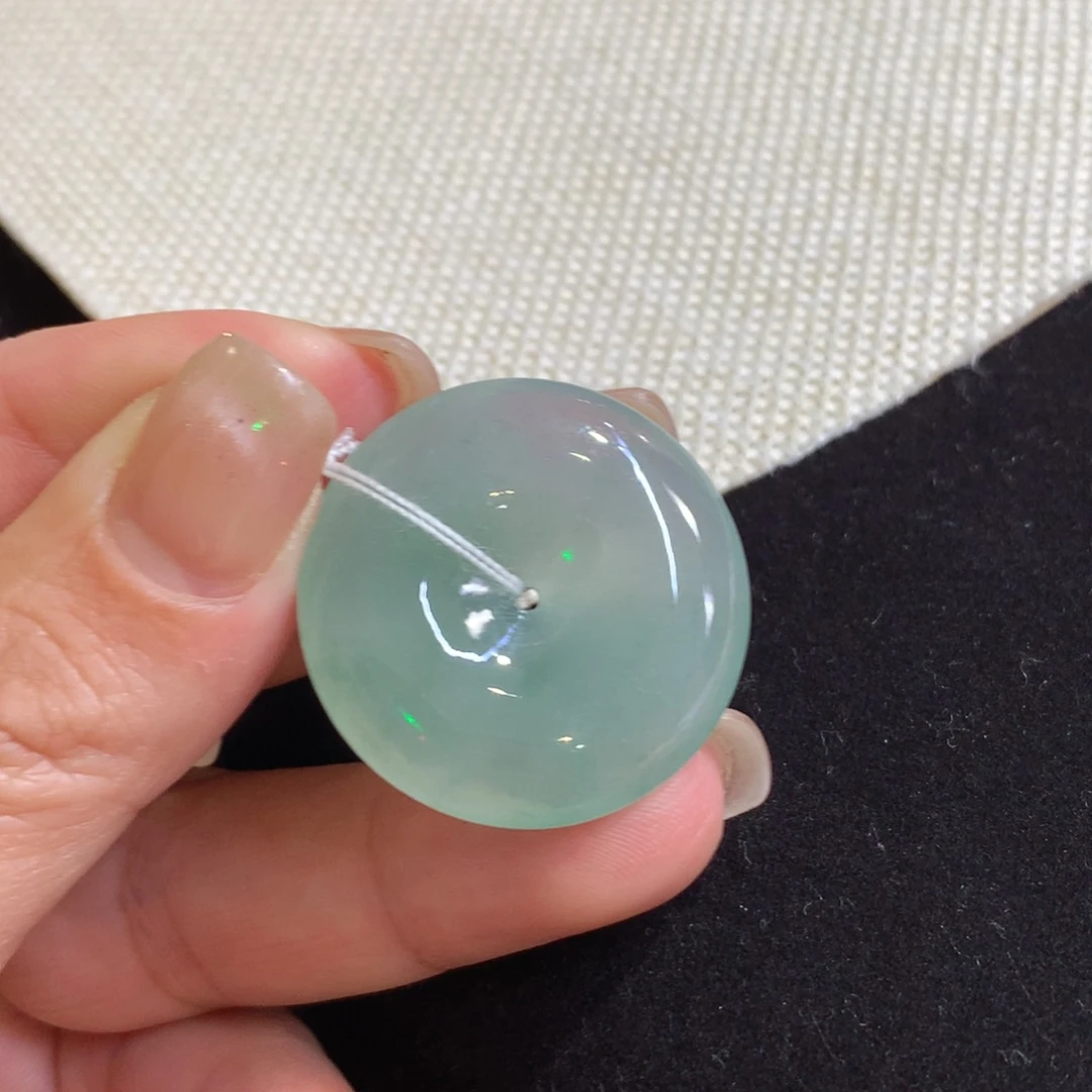 颈饰未镶嵌翡翠天然翡翠缅甸29.5-5.9