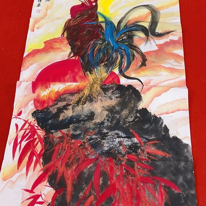 国画老师纯手绘作品欣赏