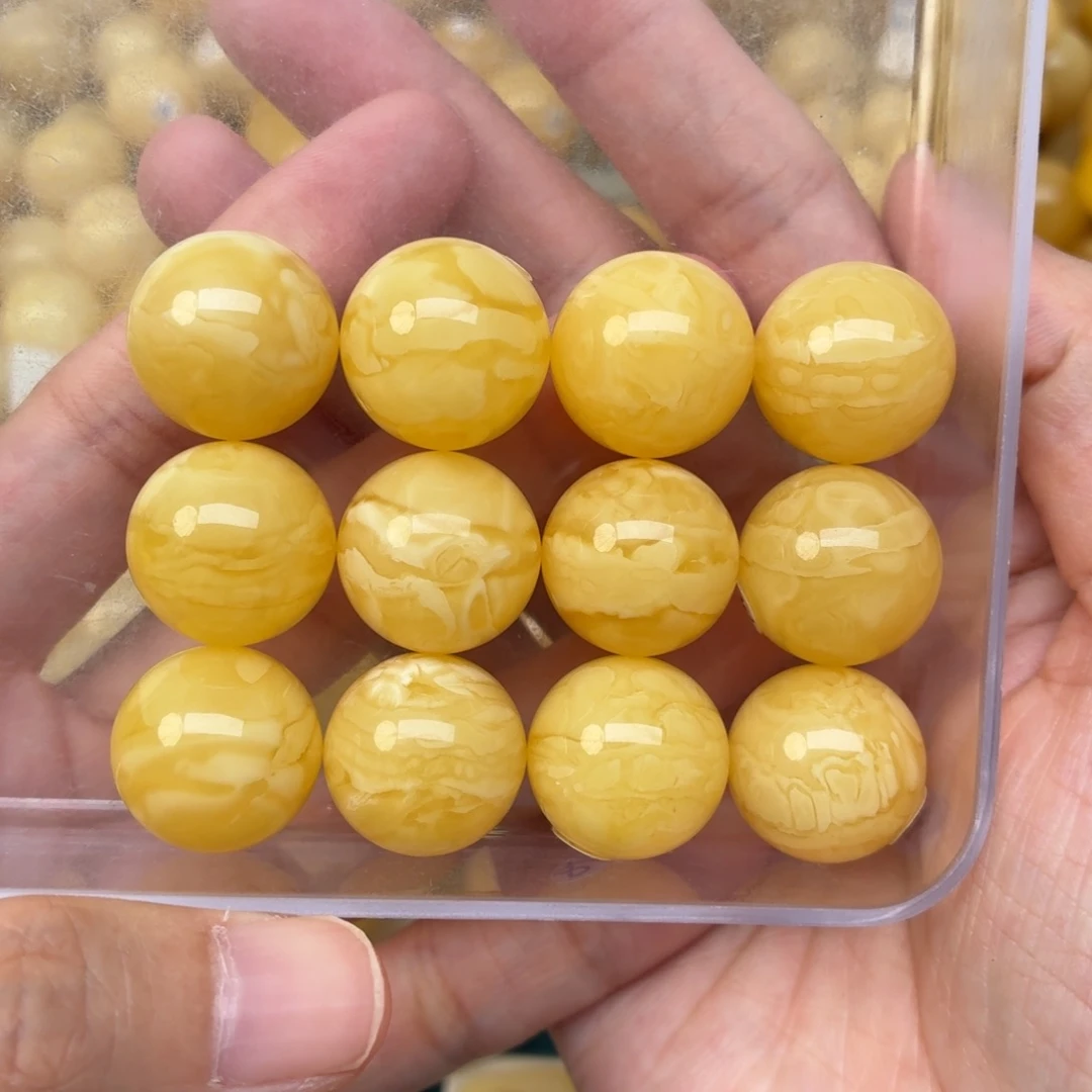 裸石蜜蜡未镶嵌17+蜜蜡手串