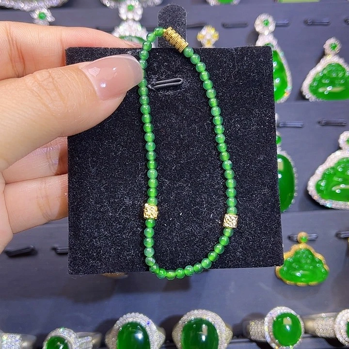 翡翠手链未镶嵌珠串