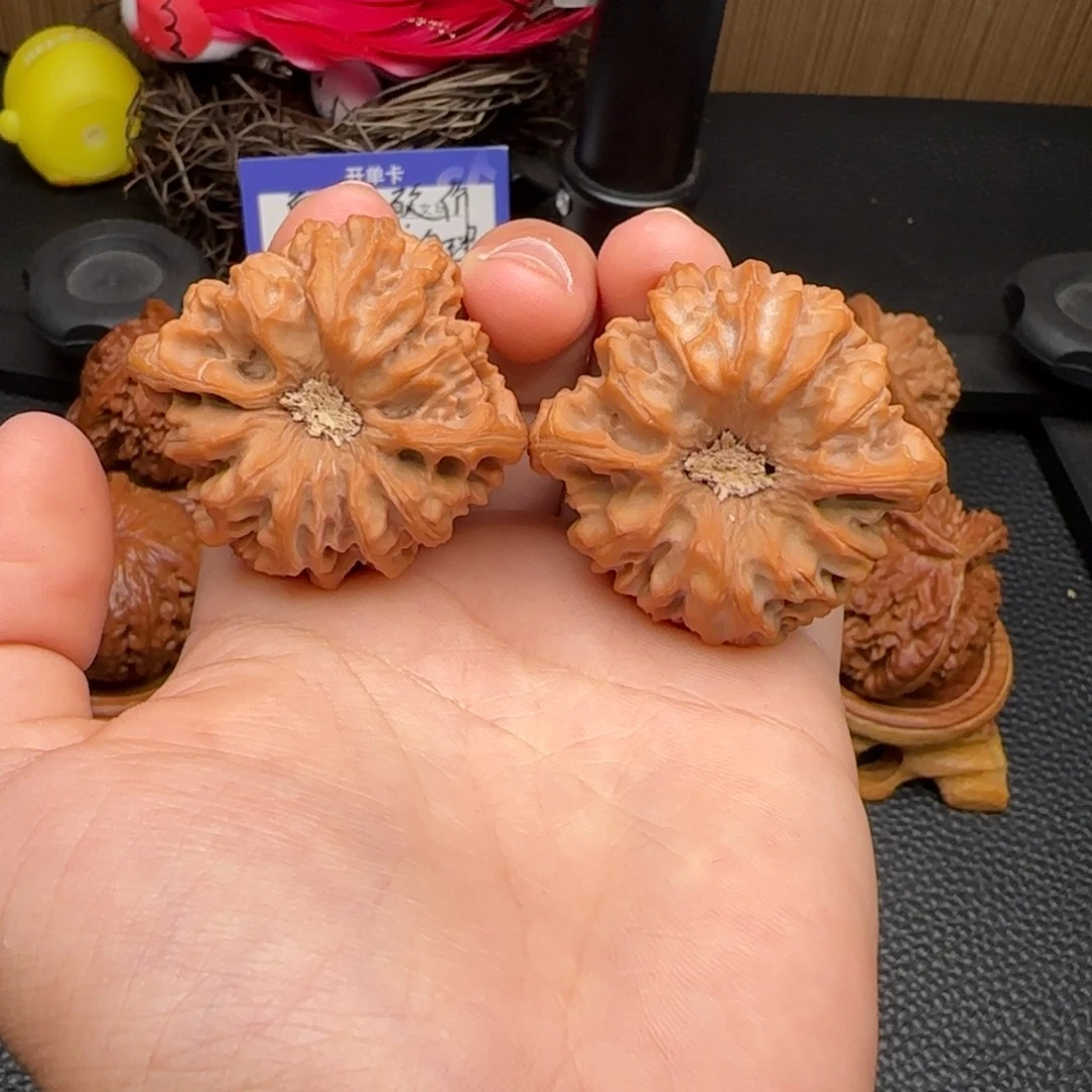把件文玩核桃凹底龙门涧 40尺寸