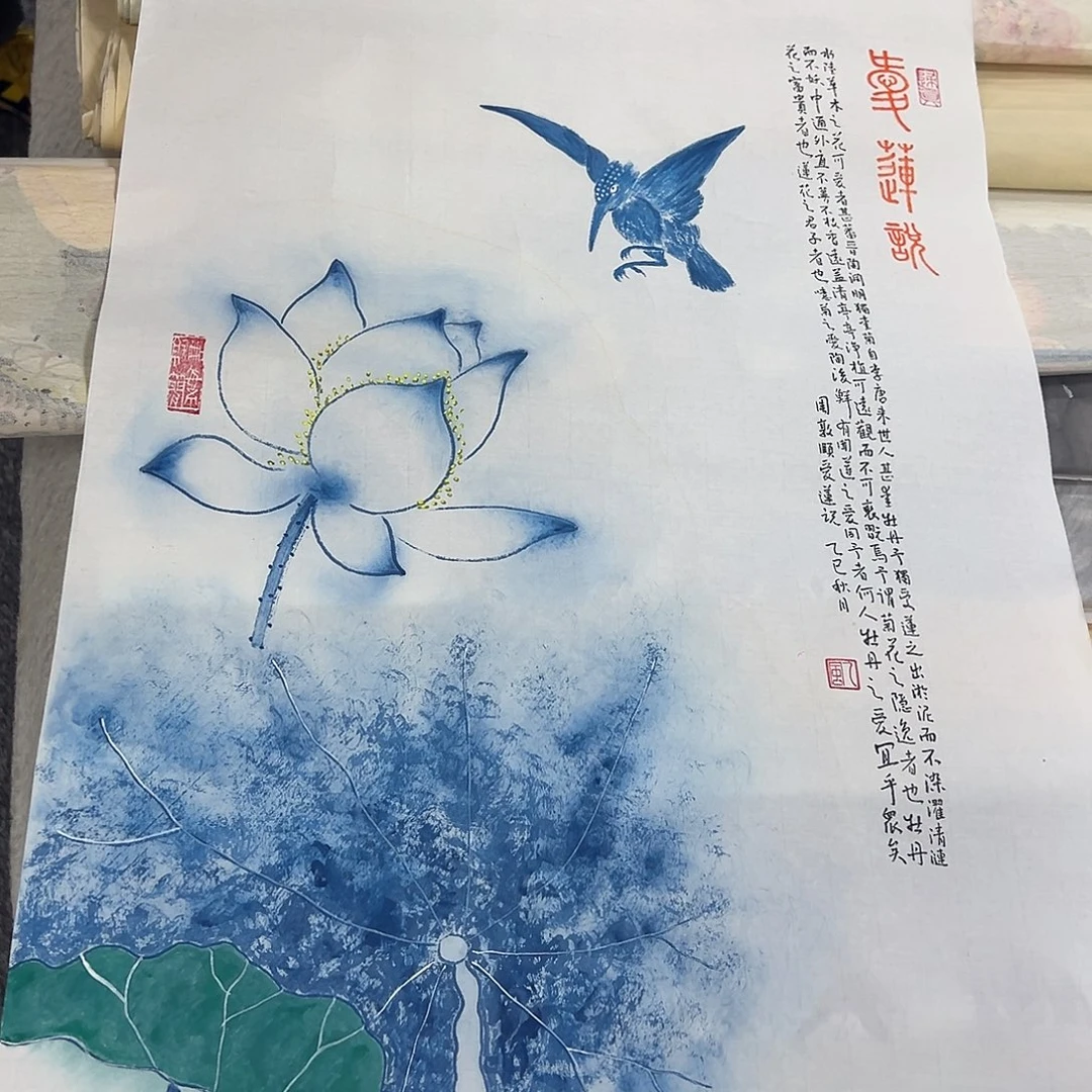 国画国画纯手绘作品