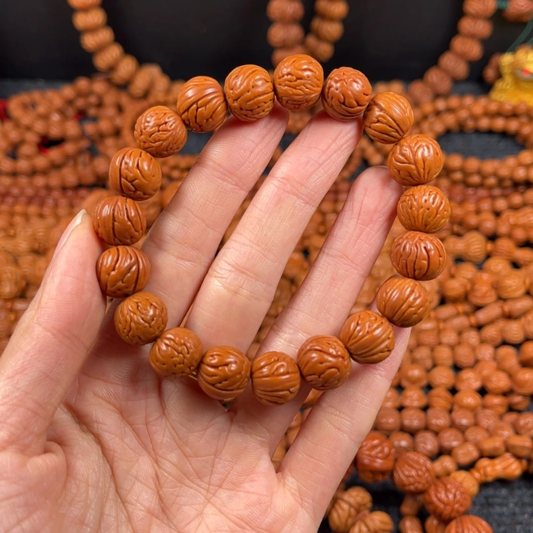 手串文玩核桃风**名C23桃核手串