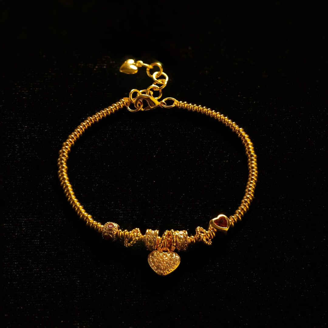 【爱心】手串气质经典百搭轻奢高级感20CM±手链DIYTP20511