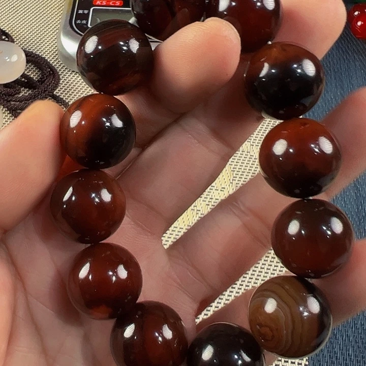 玛瑙/玉髓未镶嵌手链