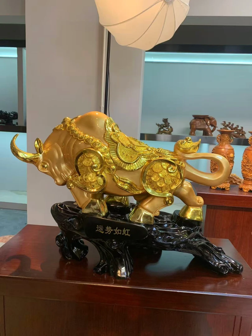 财势如虹大牛家居工艺品摆件