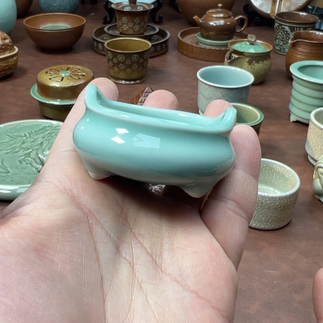 青瓷茶器青茶器器