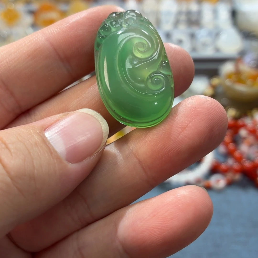 玛瑙/玉髓未镶嵌吊坠(不含链)