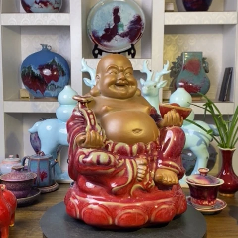 瓷片禹州神后钧瓷原产地~