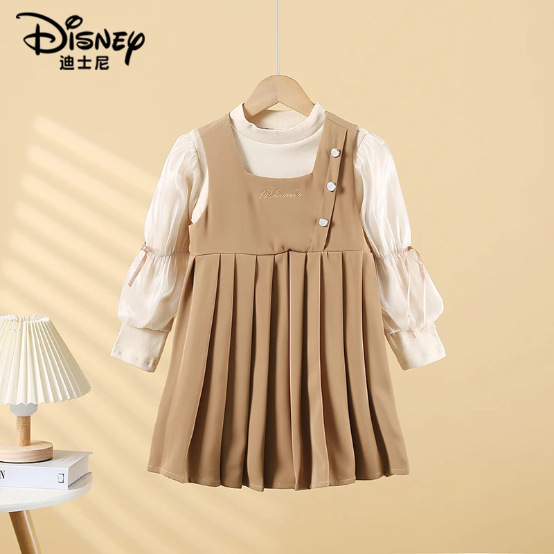 【TQ】Disney/迪士尼公主裙英伦两件套XCW3SZ404连衣裙儿童裙子