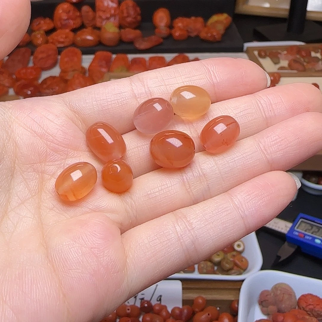 南红玛瑙未镶嵌吊坠(不含链)