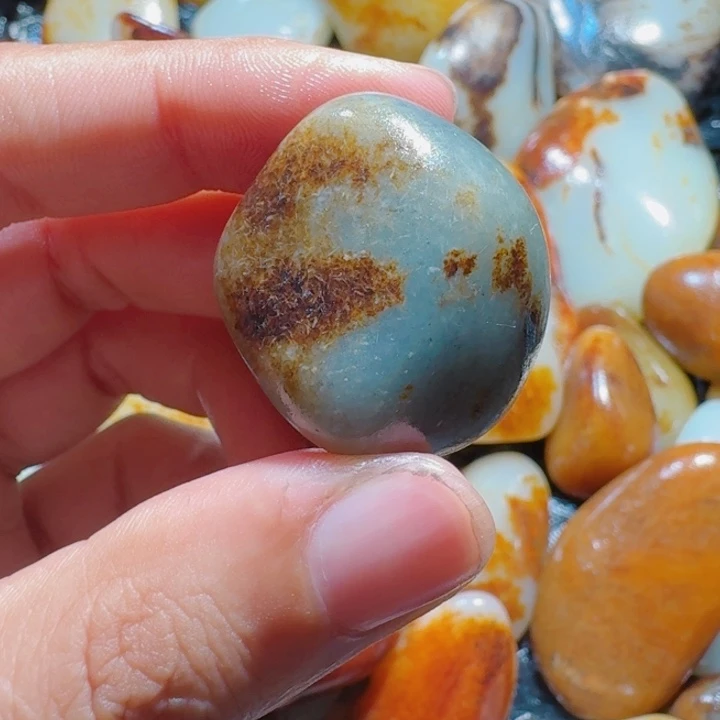 和田玉未镶嵌挂件25克