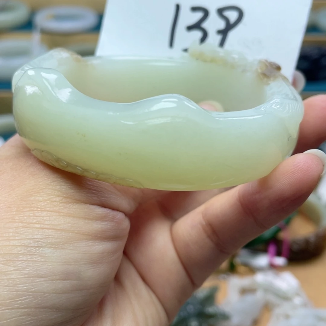 未镶嵌手镯和田玉圈口59