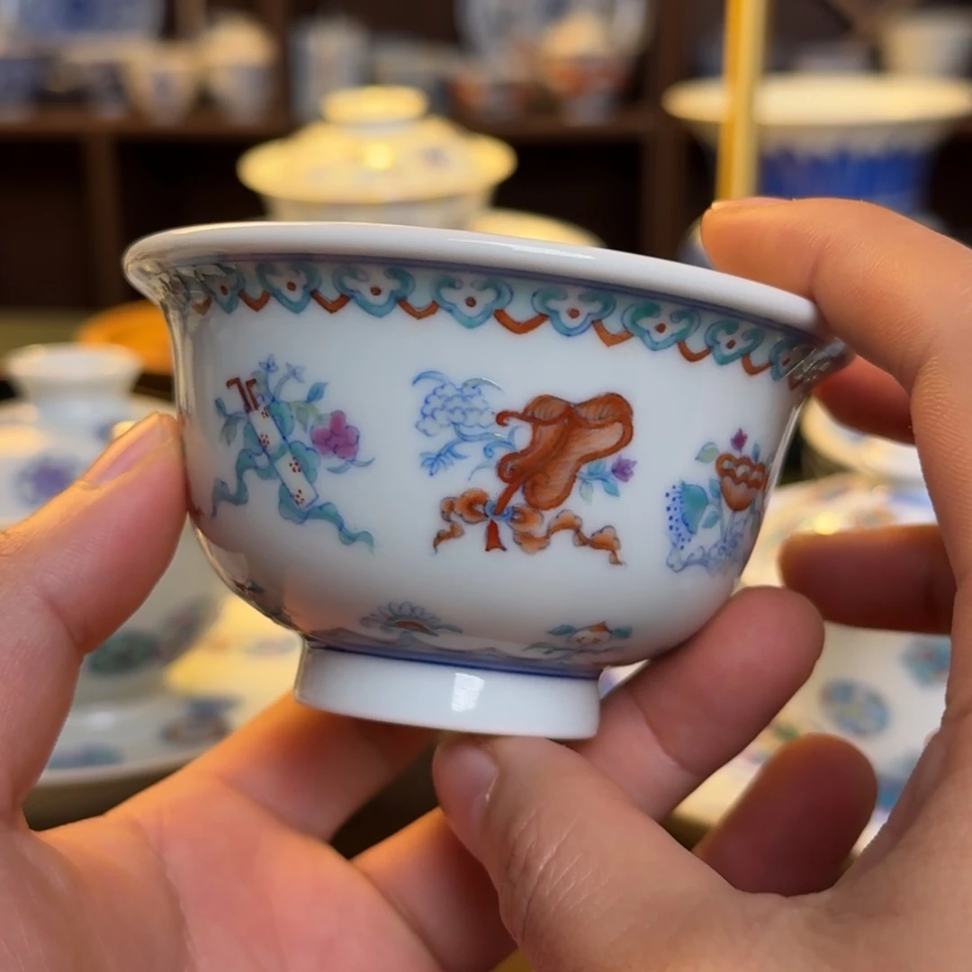 C**恋纯手工手绘青花陶瓷茶具特惠