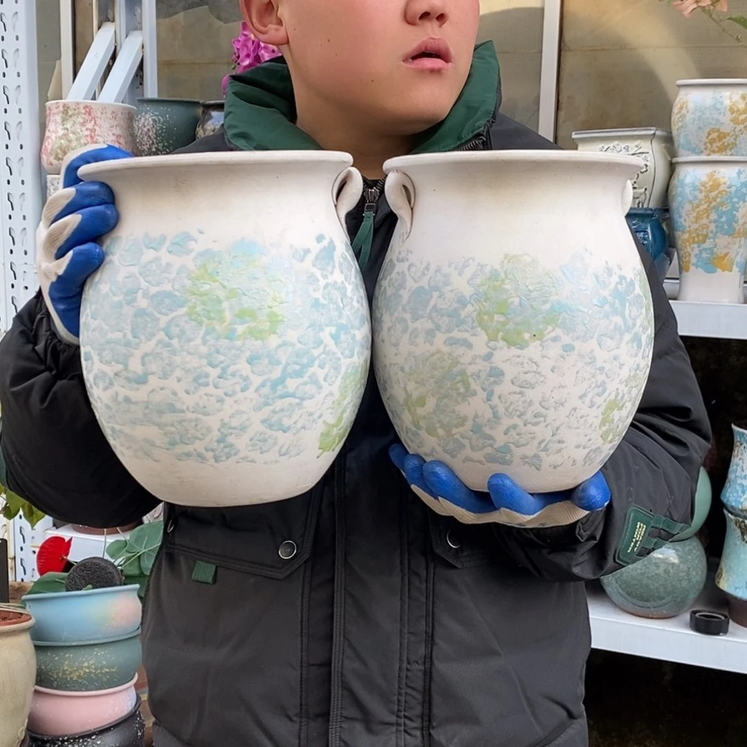 花盆紫砂口20高24福利