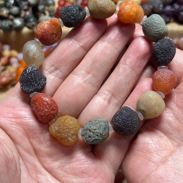 玛瑙/玉髓合金手链