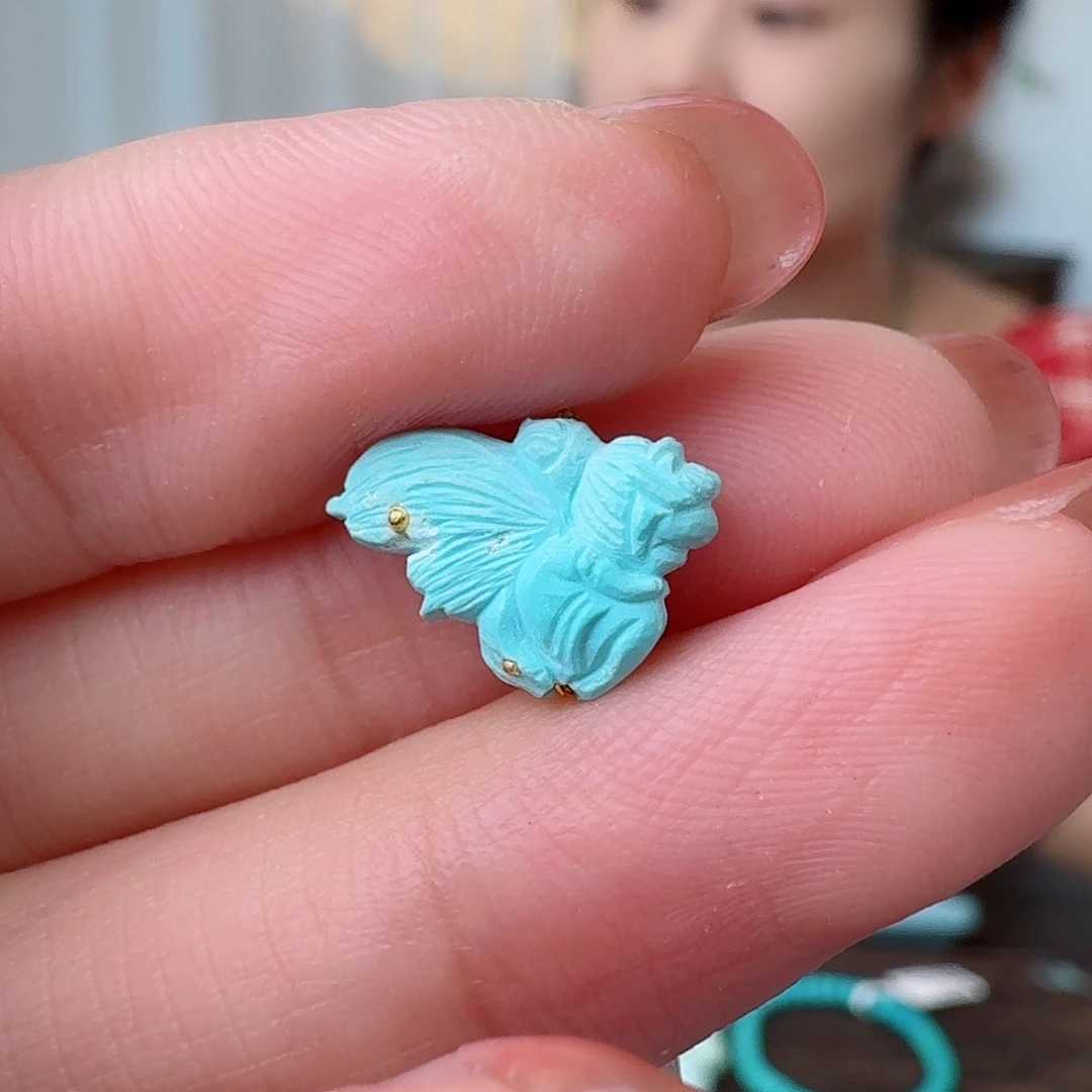 未镶嵌绿松石珠宝奇石