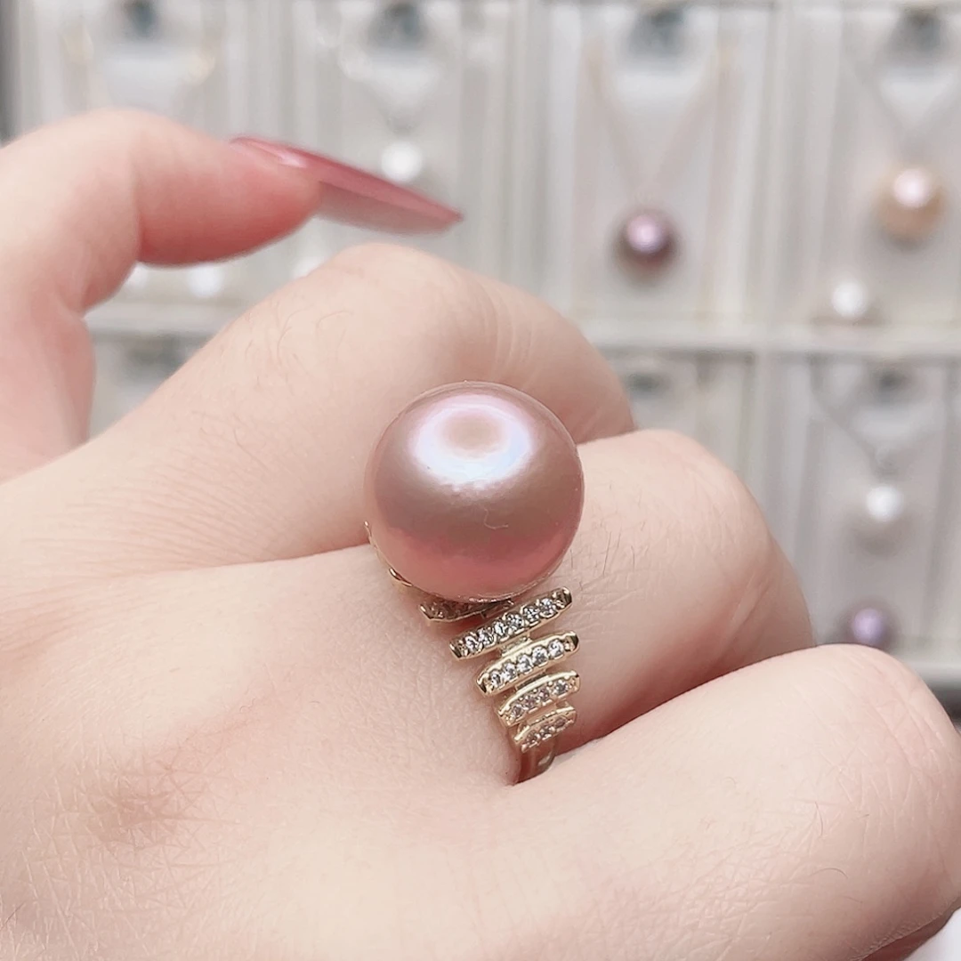 合金淡水珍珠吊坠(赠链)