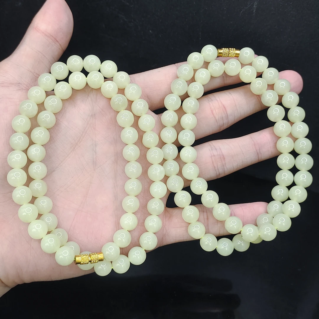 【李想精选】和田玉公主链M8【多样性发其一】约8mm
