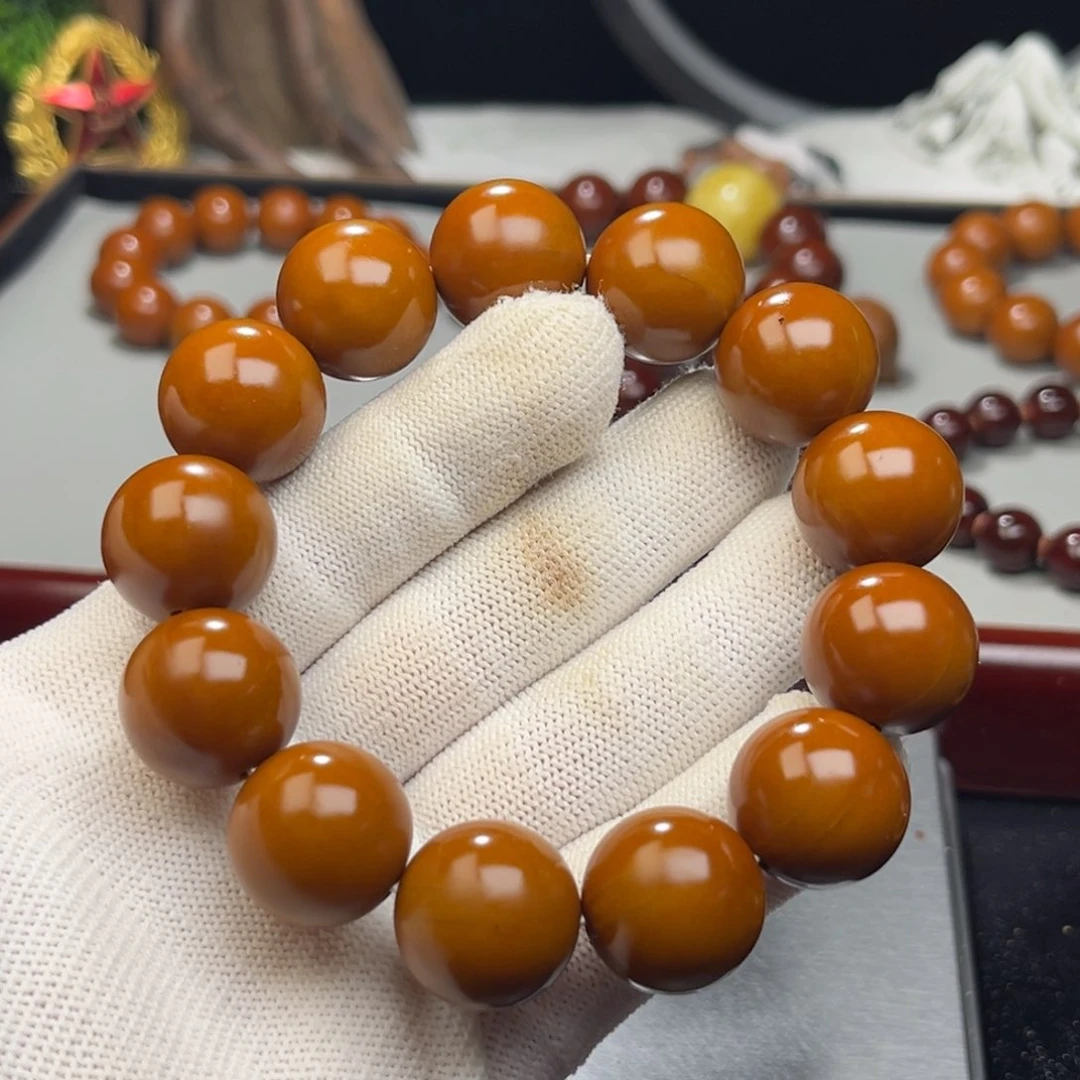 橄榄核手串旭**升1.85树王精品铁核 小孔
