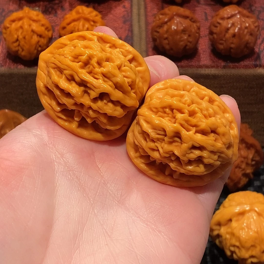 文玩核桃吊坠M****调麦穗虎头37 精品580
