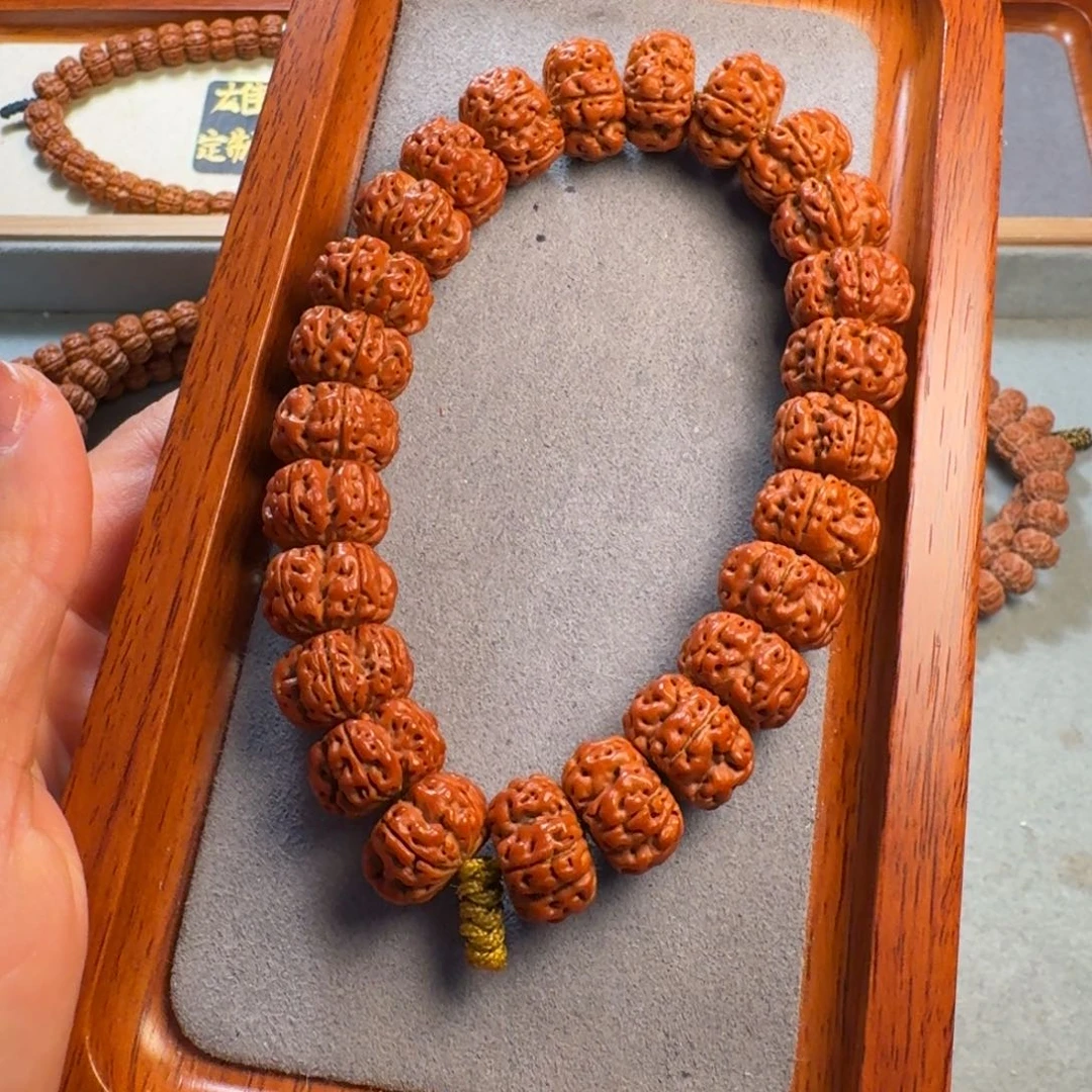 金刚菩提手串W***?飞碟梅花双龙15.5