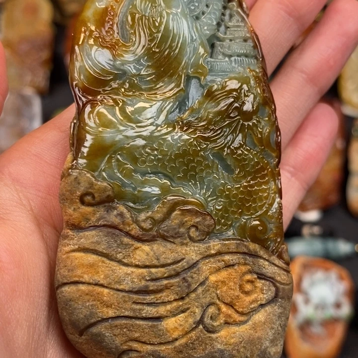 未镶嵌挂件翡翠缅甸天然翡翠A货