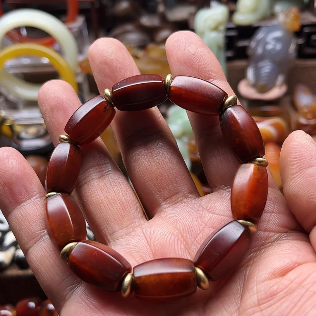 玛瑙/玉髓未镶嵌车挂