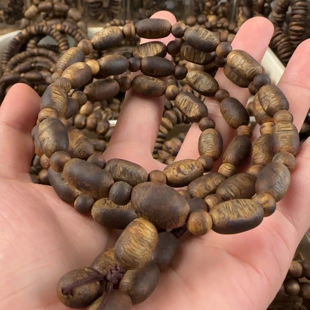 青***陌沉香手串奇楠手串20克